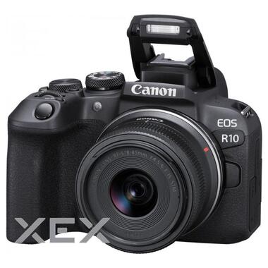 Цифровий фотоапарат Canon EOS R10 RF-S 18-45 IS STM (5331C047) фото №8