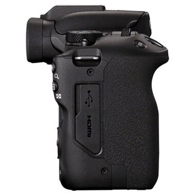 Цифровий фотоапарат Canon EOS R50 + RF-S 18-150 IS STM Black (5811C095) фото №3