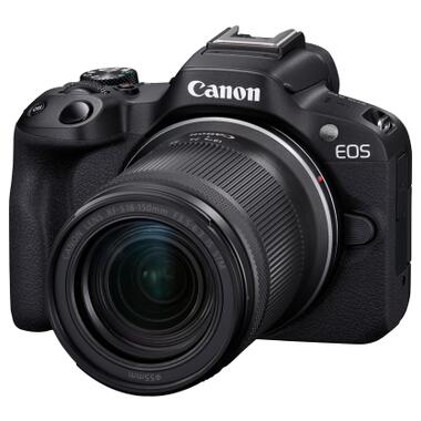 Цифровий фотоапарат Canon EOS R50 + RF-S 18-150 IS STM Black (5811C095) фото №7