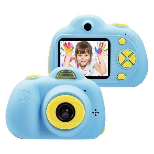 Цифровой фотоаппарат Upix Kids Camera SC02 Blue фото №1