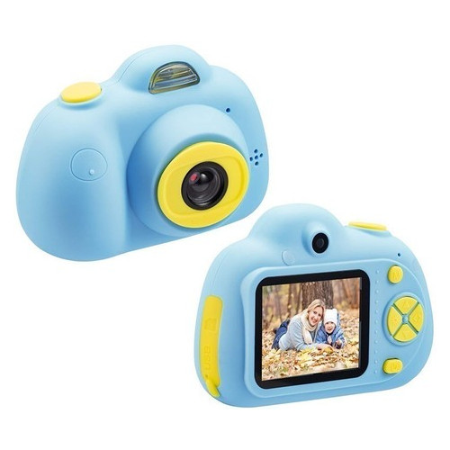 Цифровой фотоаппарат Upix Kids Camera SC02 Blue фото №2