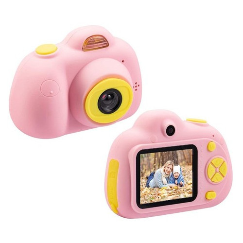 Цифровой фотоаппарат Upix Kids Camera SC02 Pink фото №2
