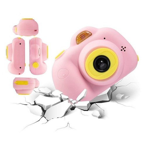 Цифровой фотоаппарат Upix Kids Camera SC02 Pink фото №4