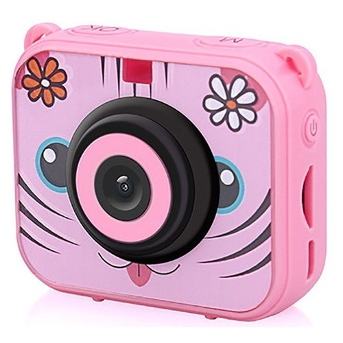 Цифровой фотоаппарат Upix Kids Camera SC08 Pink фото №4
