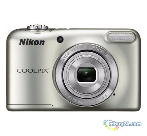 Цифровая фотокамера Nikon Coolpix A10 Silver фото №1