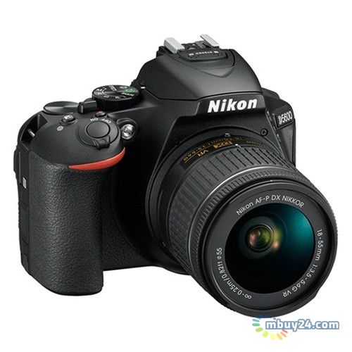 Фотокамера дзеркальна Nikon D5600 AF-P 18-55 VR Kit (VBA500K001) фото №2