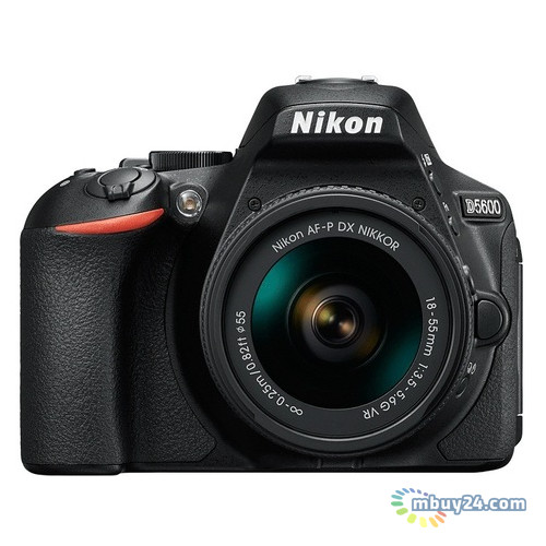 Фотокамера дзеркальна Nikon D5600 AF-P 18-55 VR Kit (VBA500K001) фото №1