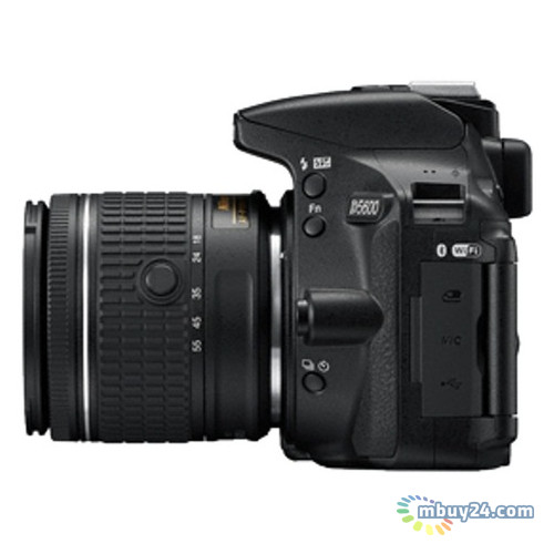 Фотокамера дзеркальна Nikon D5600 AF-P 18-55 VR Kit (VBA500K001) фото №4