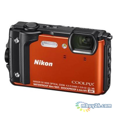 Фотокамера Nikon Coolpix W300 Orange (VQA071E1) фото №1