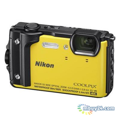 Фотокамера Nikon Coolpix W300 Yellow (VQA072E1) фото №1