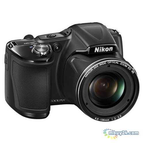 Фотоапарат Nikon Coolpix L830 Black фото №3