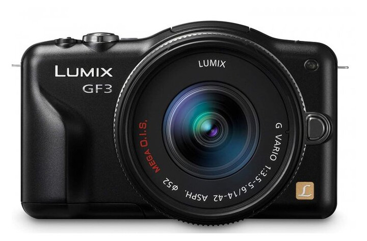 Фотоапарат Panasonic Lumix DMC-GF3 Kit 14-42mm Black (DMC-GF3KEE-K) фото №2