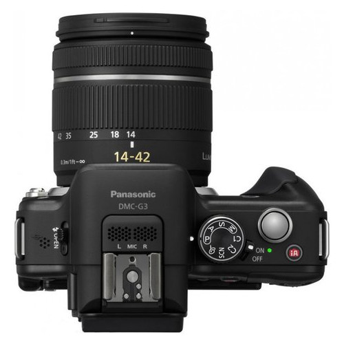 Фотоапарат Panasonic Lumix DMC-G3 14-42mm Kit Black фото №3