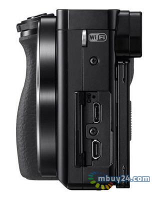 Фотоаппарат Sony Alpha 6000 16-50mm Black фото №4