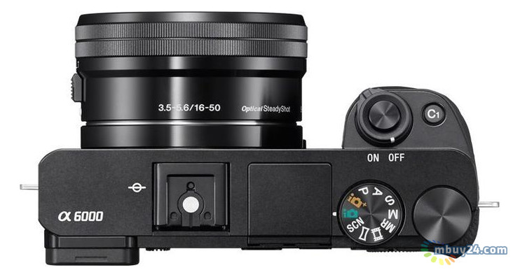 Фотоаппарат Sony Alpha 6000 16-50mm Black фото №3