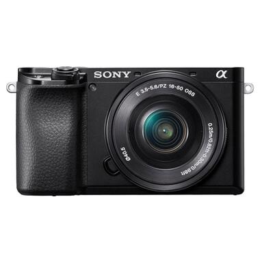 Цифрова фотокамера Sony Alpha 6100 kit 16-50mm Black (ILCE6100LB.CEC) фото №1