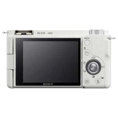 Фотокамера Sony ZV-E10 Body White фото №7