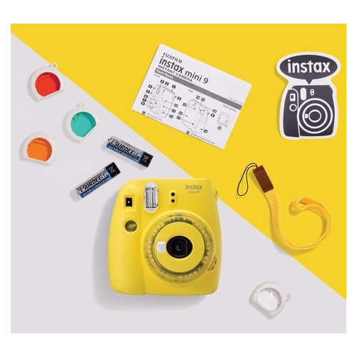 Фотокамера моментальной печати Fujifilm Instax Mini 9 Yellow фото №6