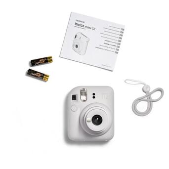 Фотокамера швидкого друку Fujifilm Instax Mini 12 Clay White (16806121) фото №7
