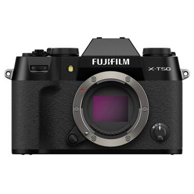 Цифровий фотоапарат Fujifilm X-T50 Body Black (16828193) фото №1