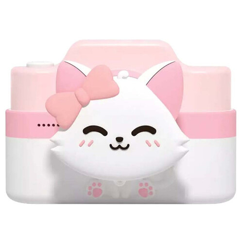 Дитяча фотокамера із сенсорним дисплеєм Epik Baby Photo Camera Cat pink/white фото №5