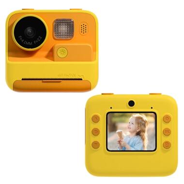 Дитяча фотокамера Epik K27 з моментальним друком Yellow фото №1