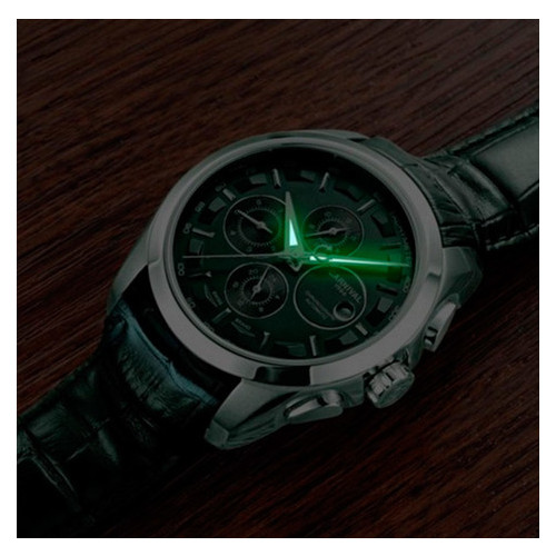 Чоловічий класичний механічний годинник Carnival Genius Black 8705 фото №4