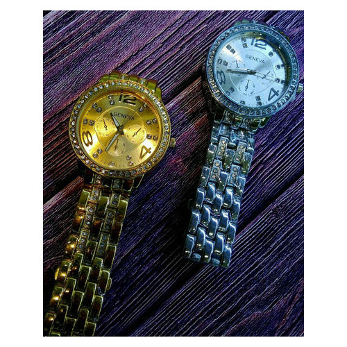 Жіночий годинник Geneva Silver фото №3