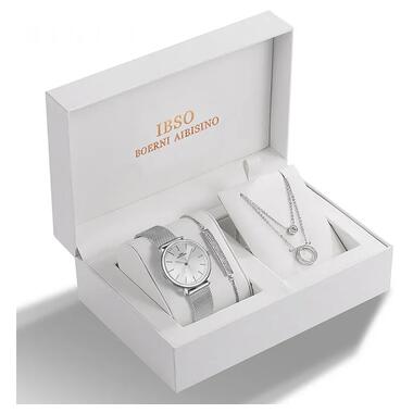 Жіночий наручний годинник Baosaili BOX IBSO Silver (1566) фото №1