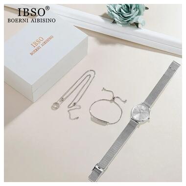 Жіночий наручний годинник Baosaili BOX IBSO Silver (1566) фото №2