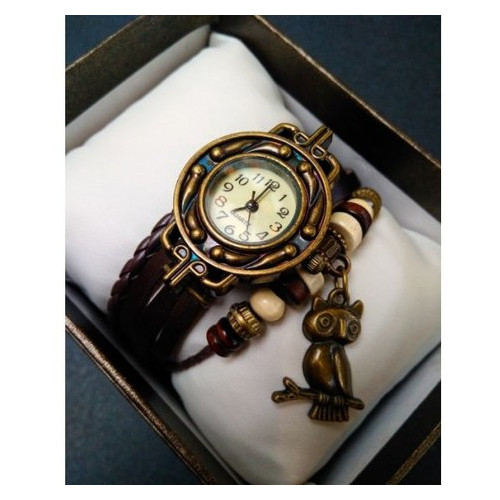 Жіночий годинник CL Owl Brown фото №4