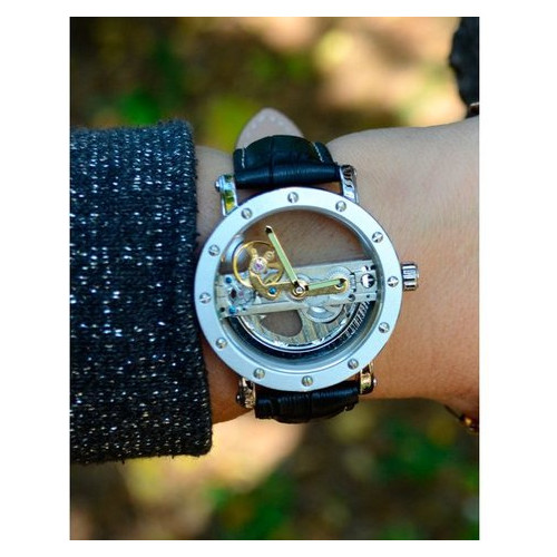 Жіночий годинник Forsining Air Silver II фото №11