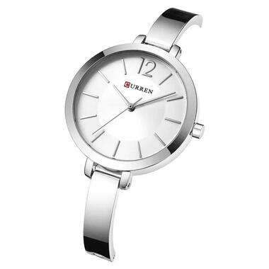Жіночий наручний годинник Curren 9012 (Сріблястий) фото №2