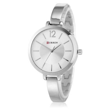 Жіночий наручний годинник Curren 9012 (Сріблястий) фото №5
