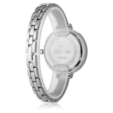 Жіночий наручний годинник Curren 9012 (Сріблястий) фото №3