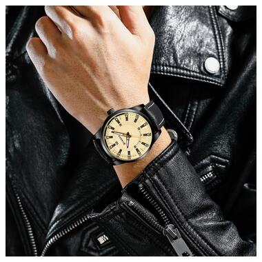 Чоловічий годинник Curren 8390 (Чорний) фото №3