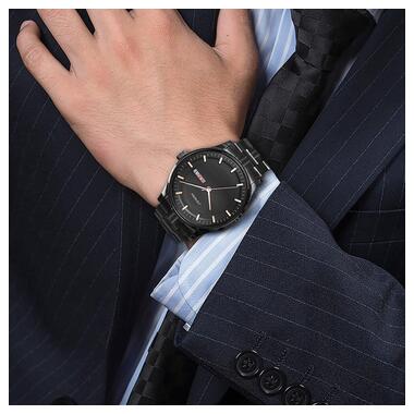 Чоловічі наручні годинники Sinobi 9834 (11S9834G04) (чорний) фото №4