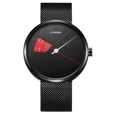 Чоловічі годинники Sinobi S9801G (11S9801G01) (чорний) фото №1