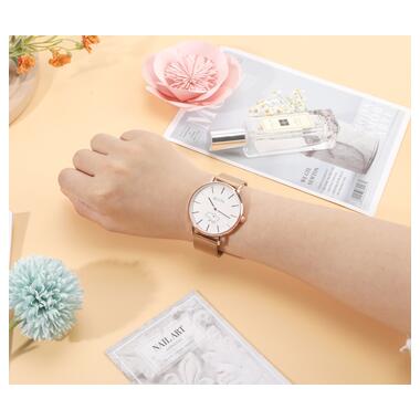 Жіночий наручний годинник Besta Love UA Rosegold фото №3