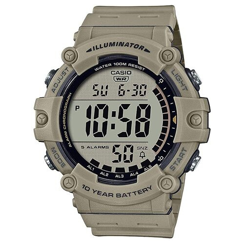 Чоловічий годинник Casio Digital Khaki (AE-1500WH-5AVCF) фото №1