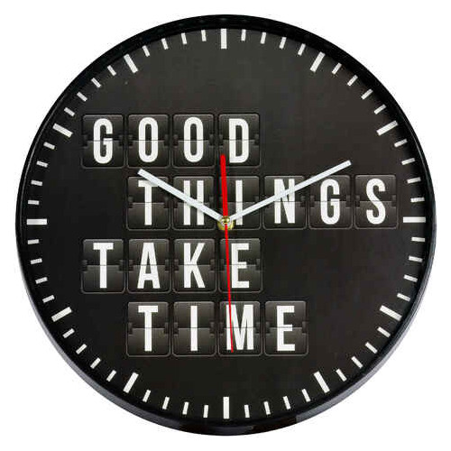 Настінний годинник Technoline 775485 Good Things Take Time фото №1