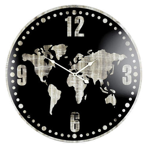 Настінний годинник Technoline 938228 World Map фото №1