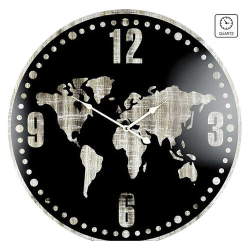 Настінний годинник Technoline 938228 World Map фото №2