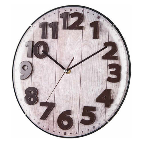 Настінний годинник Technoline WT7430 Light Brown фото №2