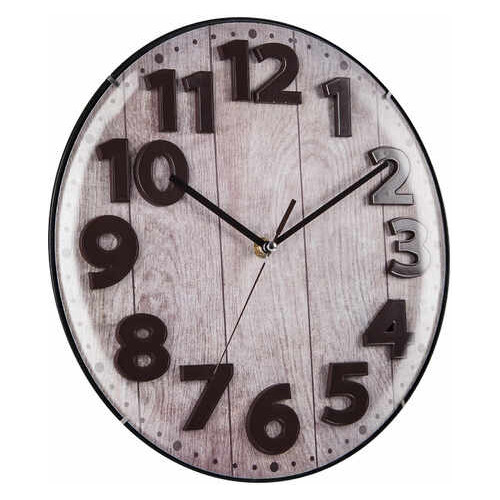 Настінний годинник Technoline WT7430 Light Brown фото №3