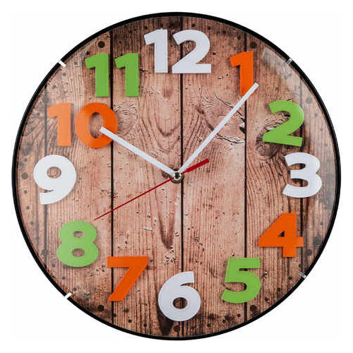 Настінний годинник Technoline WT7435 Wood Brown фото №1
