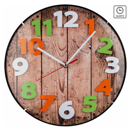 Настінний годинник Technoline WT7435 Wood Brown фото №4