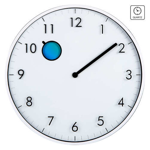 Настінний годинник Technoline WT7630 White фото №5
