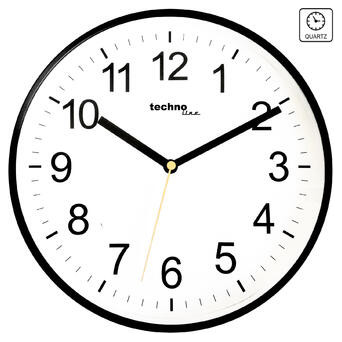 Настінний годинник Technoline WT630 White/Black (WT630) фото №2