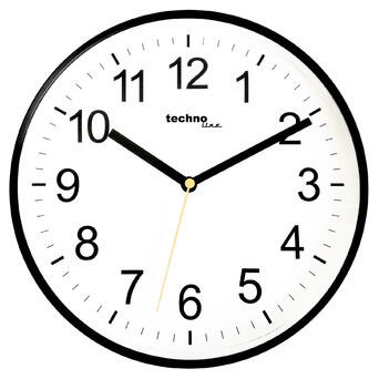 Настінний годинник Technoline WT630 White/Black (WT630) фото №1